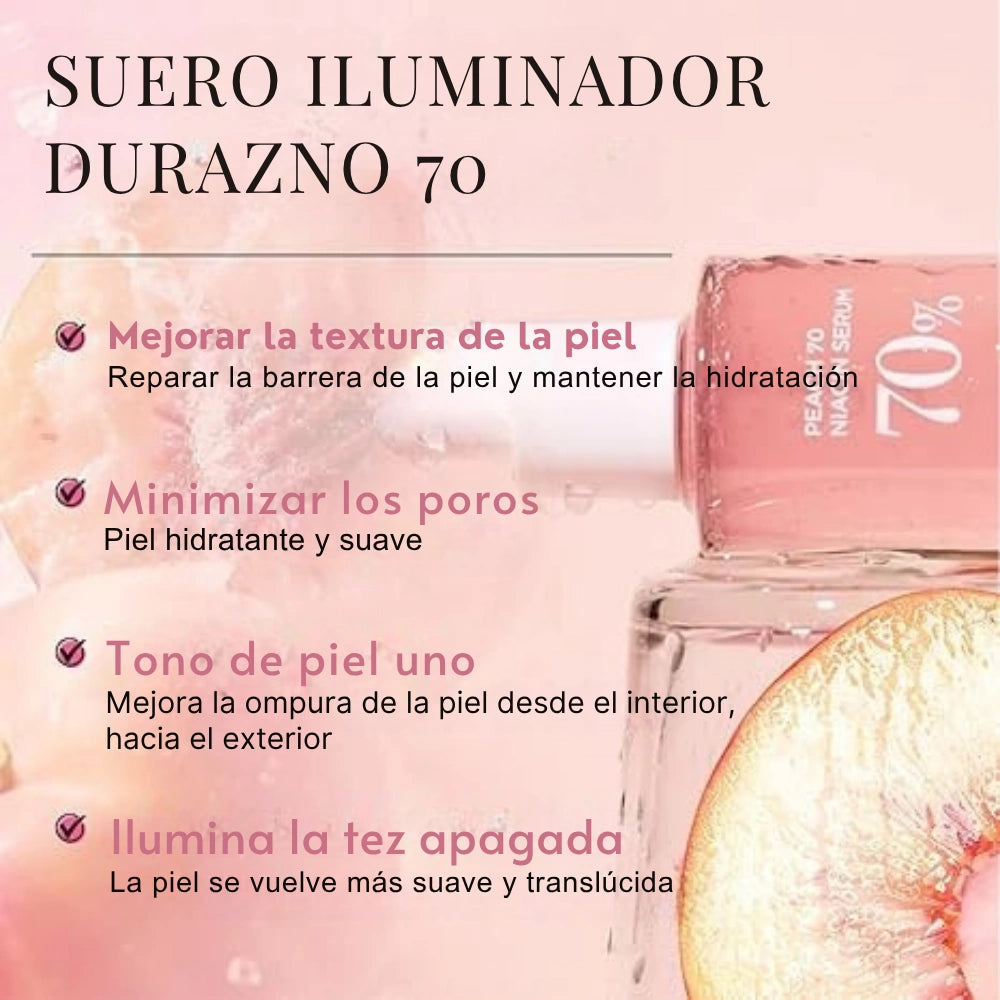 Anua Peach Glow® | Ilumina, Hidrata y Unifica tu Piel