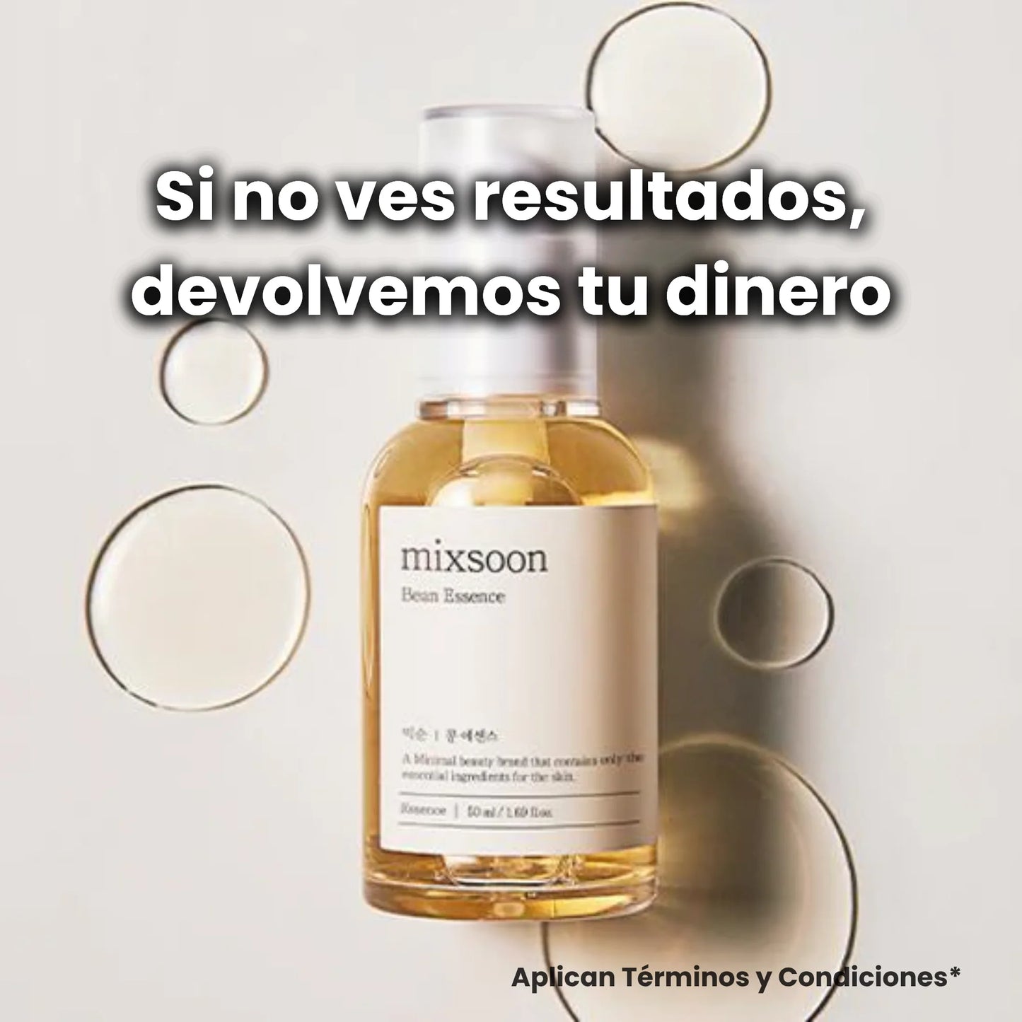 Mixsoon Esencia Bean Essence®: Hidratación y Luminosidad para tu Piel