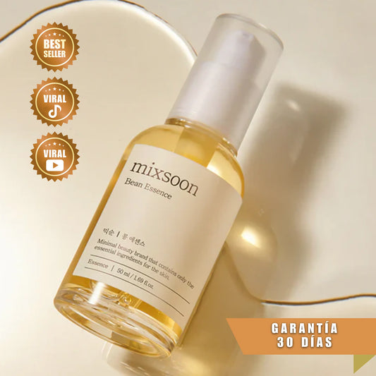 Mixsoon Esencia Bean Essence®: Hidratación y Luminosidad para tu Piel