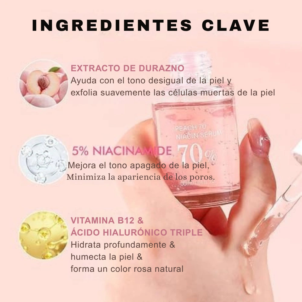 Anua Peach Glow® | Ilumina, Hidrata y Unifica tu Piel