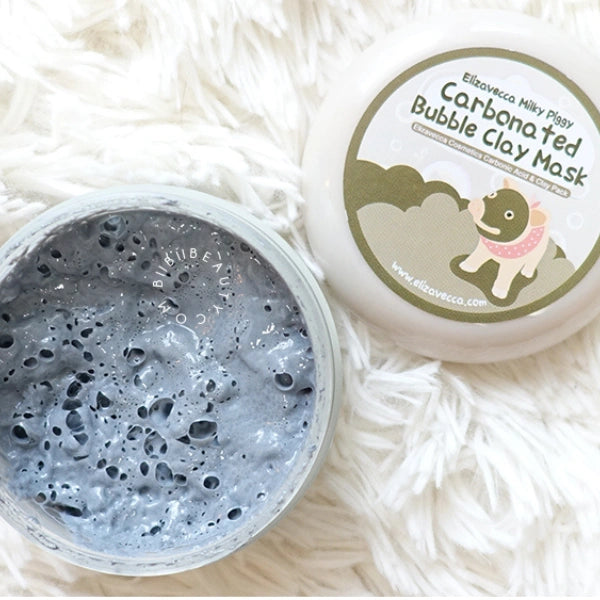 Mascarilla de burbujas: poros y puntos negros, control de brillo