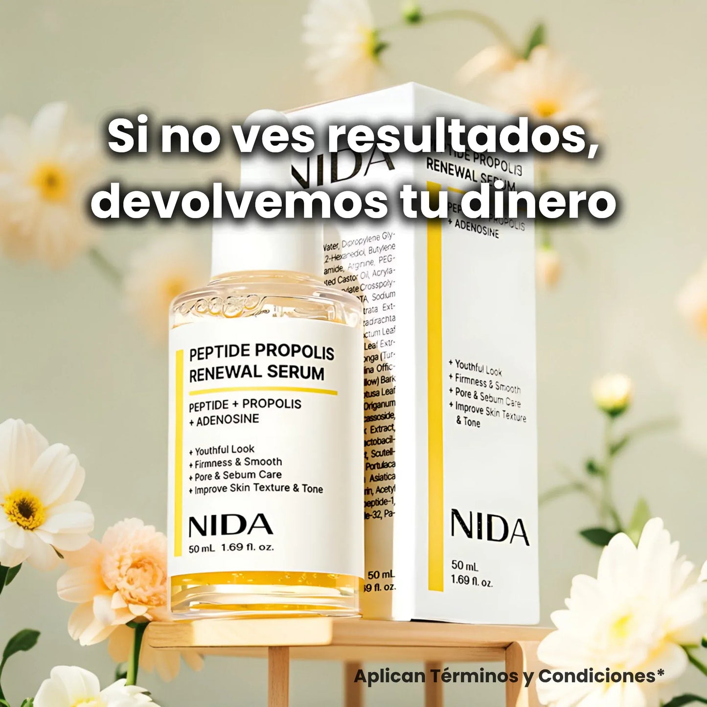 Sérum NIDA® – Renueva tu piel sin miedo